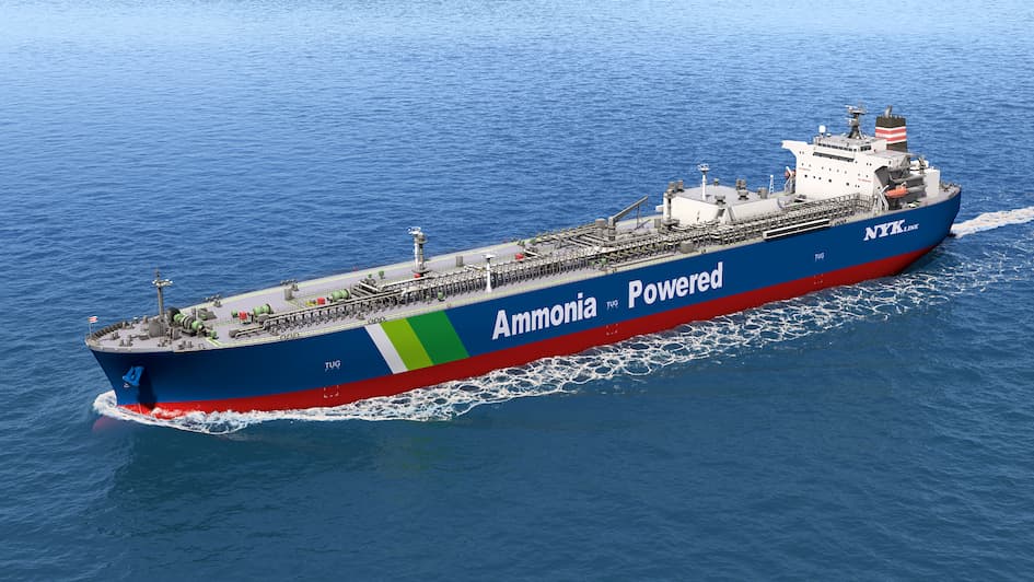 Illustration of the AFMGS vessel to be delivered in November 2026